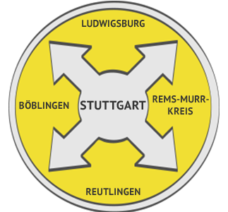Rückstausicherung Region Stuttgart
